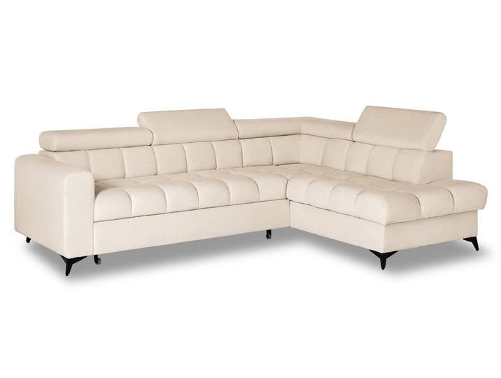 Ecksofa CAPRIO Rechts Beige (Caprio 04)