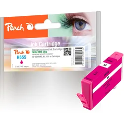 Peach Tintenpatrone magenta kompatibel zu HP No. 655 m, CZ111AE