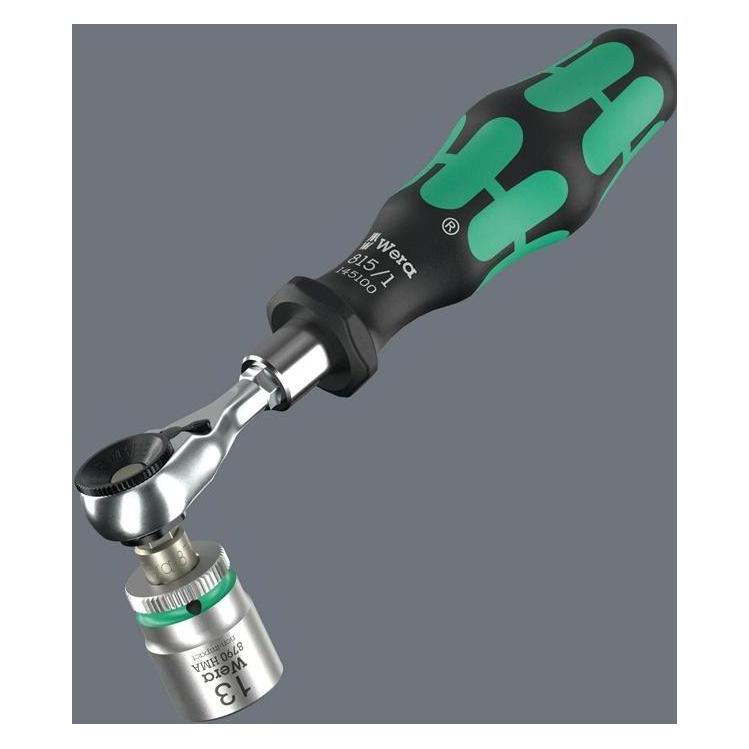 Wera Tool-Check Modular 1 (Innensechskant, Innensechsrund TX, Kreuz Phillips PH, Kreuz Pozidriv PZ, Schraubschlitz) (05049000001)