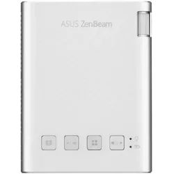 ASUS ZenBeam E1R (WVGA, 200 lm, 1.20:1), Beamer, Silber