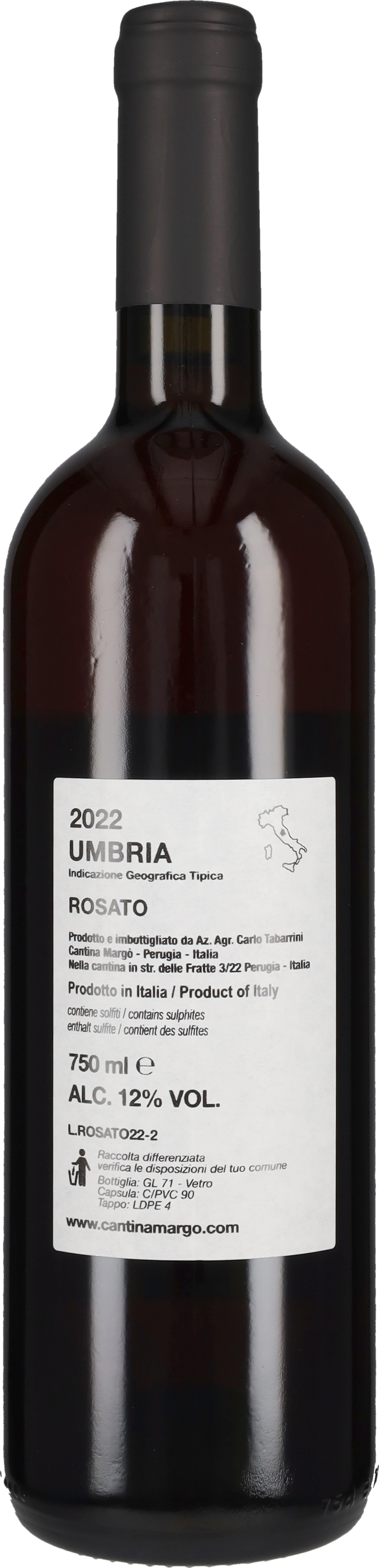Rosato 'Fiero' Cantina Margò 2022
