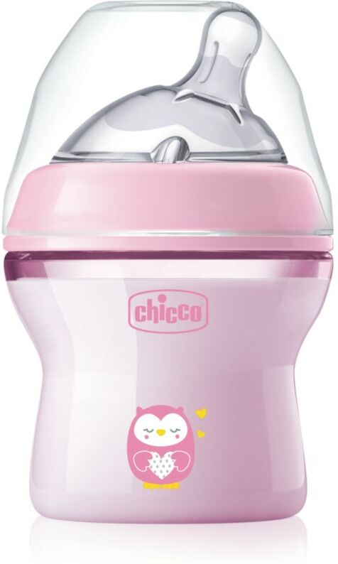 Chicco Natural Feeling Pink Girl biberon 0 m+ 1 pcs