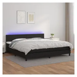 vidaXL, Bett, Haronin (Schlichtes Design) (200 x 200 cm)