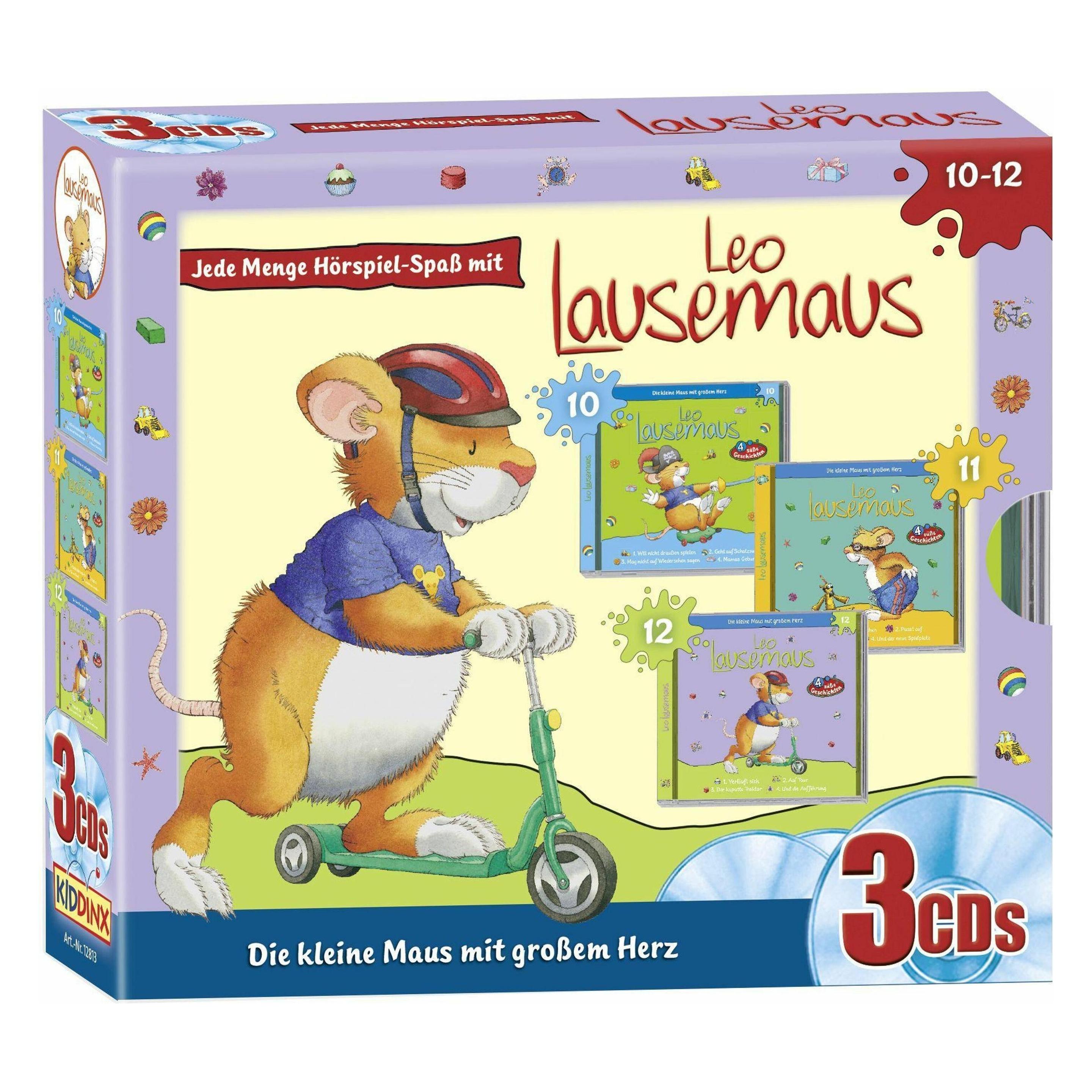 Kiddinx Leo Lausemaus - 4 Box (F10-12) (Leo Lausemaus) (12813)