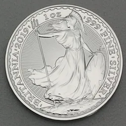 Silbermünze 1oz "Britannia" 2019 (Großbritannien)