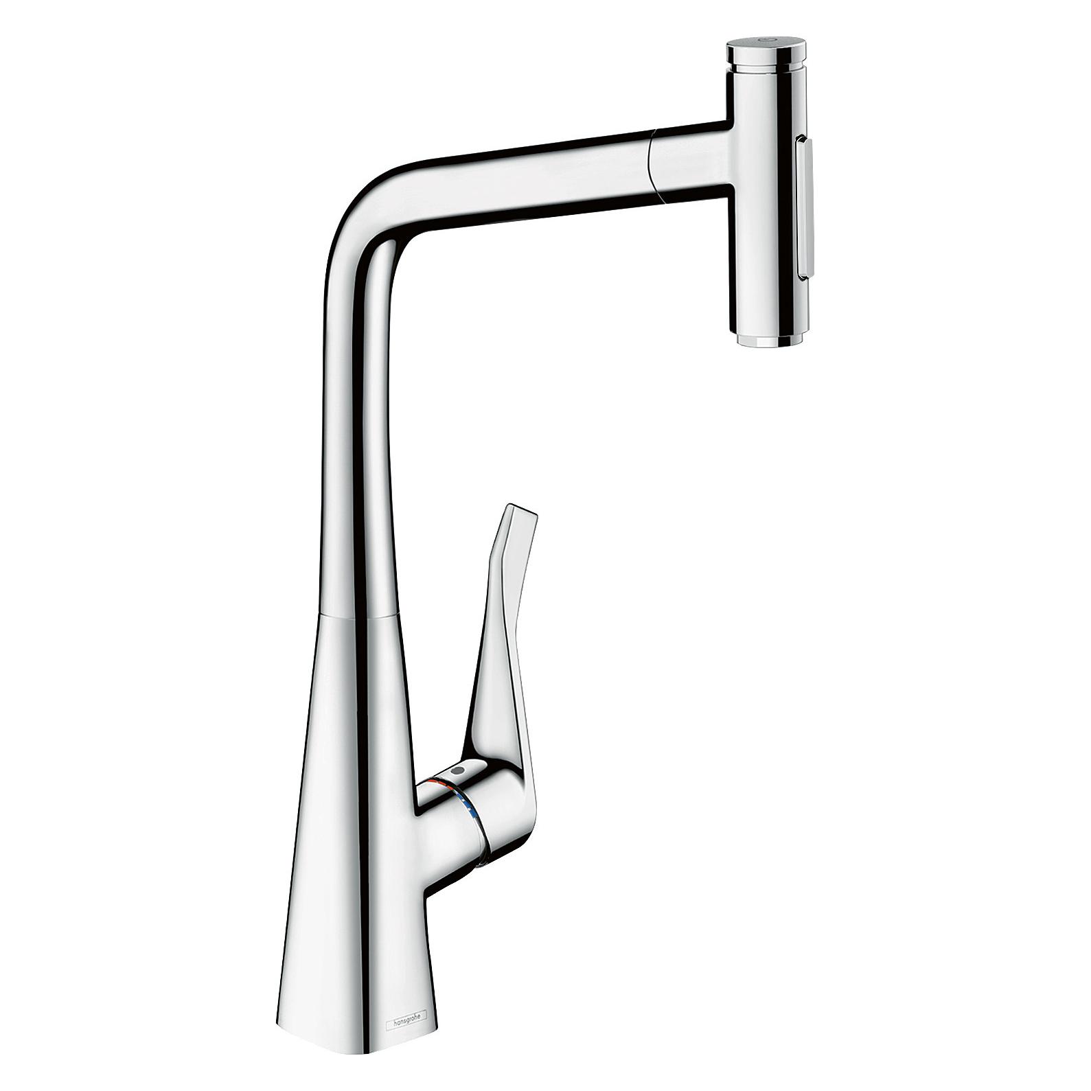 hansgrohe Metris Select M71 Spültischmischer 320 (chrom) (73816000)