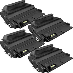 4 Kompatible Toner XL ersetzt HP Q1338A 38A Multipack schwarz