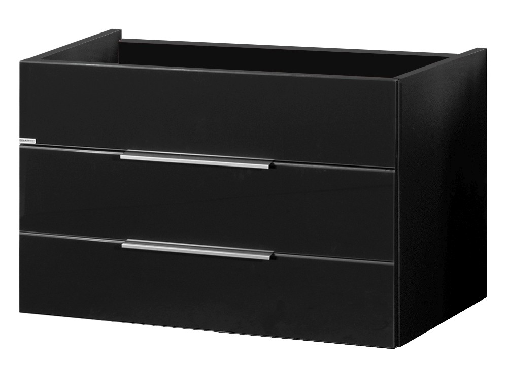 Fackelmann KARA Waschtischunterschrank 2Schub Front anthr 59x79,5x49, 80950 80950