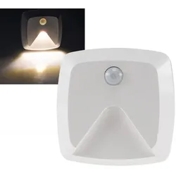 Aktion: Nur noch angezeigter Bestand verfügbar:   ChiliTec LED Treppenlicht mit Bewegungsmelder Batteriebetrieb, 3x AAA, warmweiß
