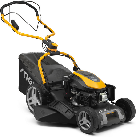 COMBI 753 SE - Tondeuse à gazon thermique tractée - 4 en 1 - Moteur Stiga ST 170 LS