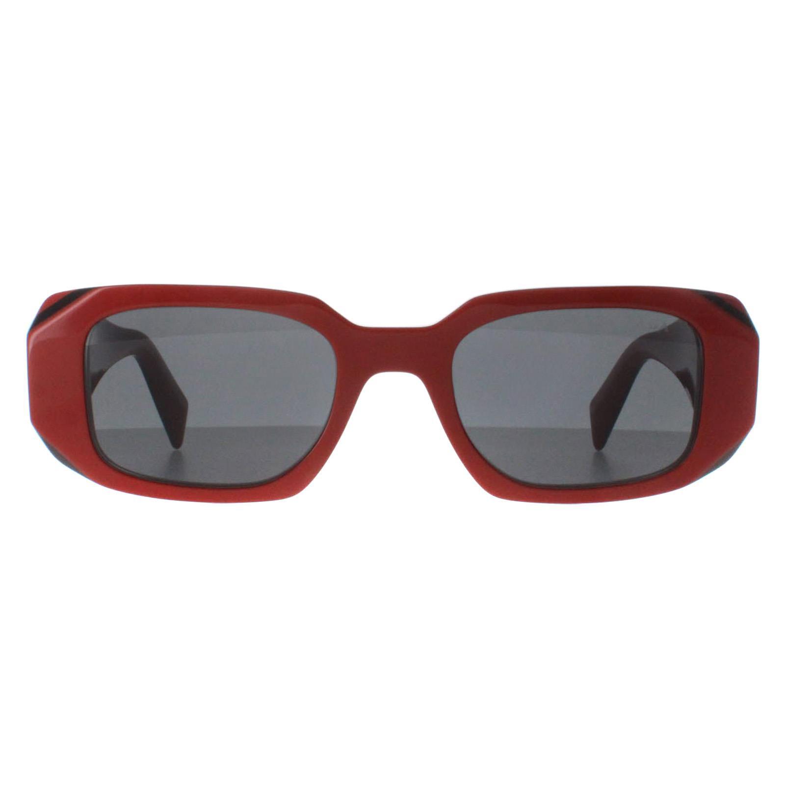 Prada PR17WS 12N5S0 oranje zwart donkergrijs zonnebril
