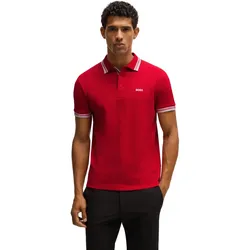 HUGO BOSS Polo Paddy, rot/weiss