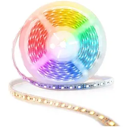 Nedis, LED Streifen, Smartlife Full Color (Blau, Grün, Kaltweiss, RGB, Rot, Warmweiss, 500 cm, Indoor)