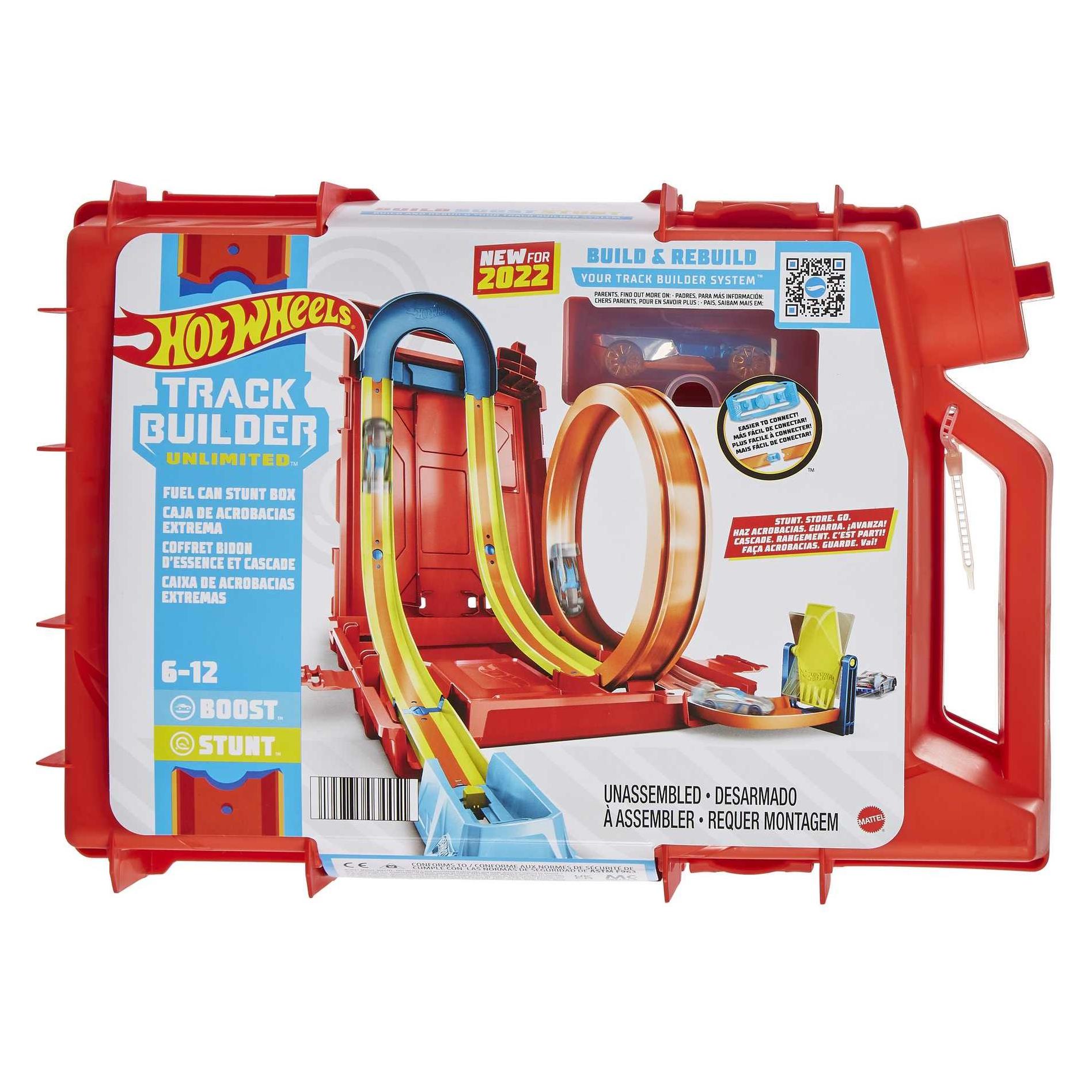 Hot Wheels Track Builder Unlimited Kanister Stunt Box (HDX78)