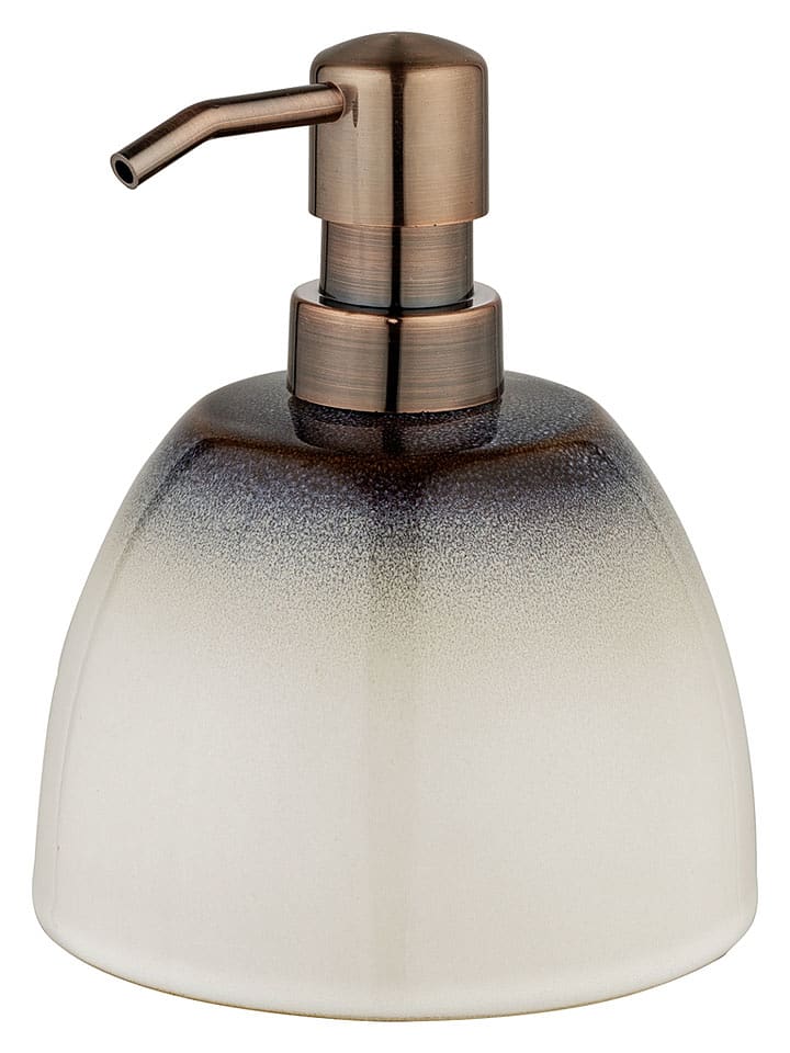 Schöner Wohnen Kollektion Seifenspender ''Osteto'' in Beige/ Kupfer - 425 ml - onesize