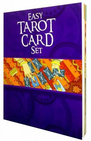 The Works Essential Easy Tarot Cards Kit Includes Jumbo Deck Card and 64 Page illustrated Colour Book