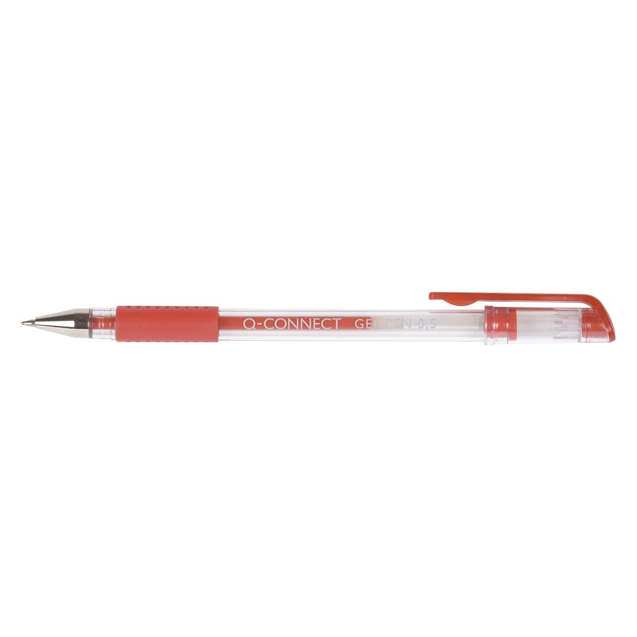 Q-Connect Gel-Schreiber rot (1x) (KF21718)
