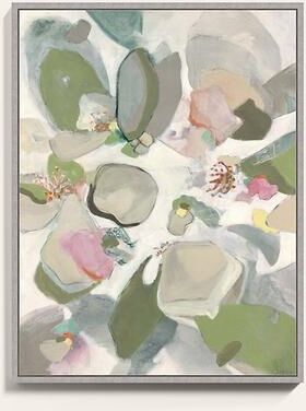 "Lilies of the Pond Art - 40"" x 31 - Ballard Designs"