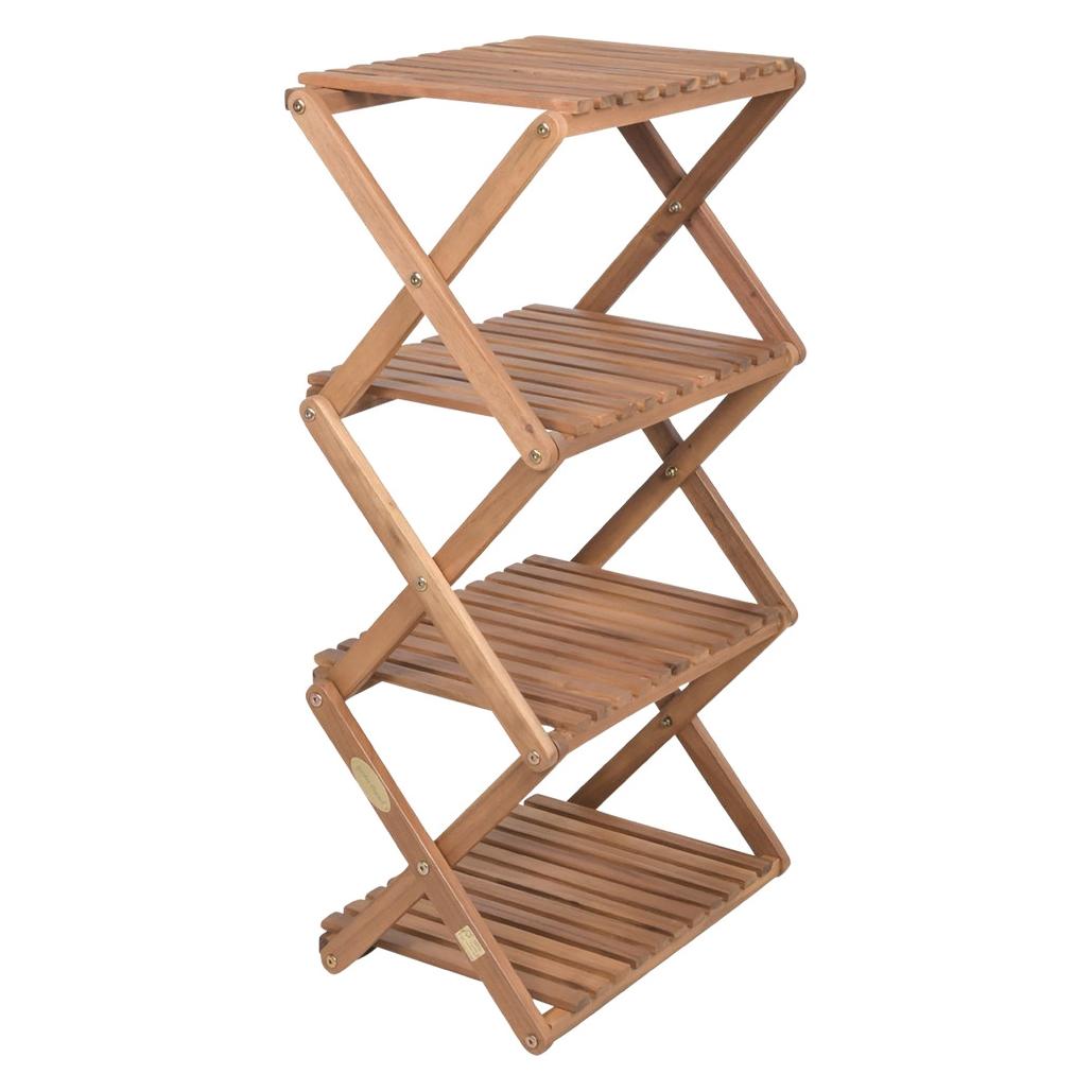 Garden Pleasure Blumenregal TULSA Holz akazie rechteckig 30,0 x 87,0 cm (985185)