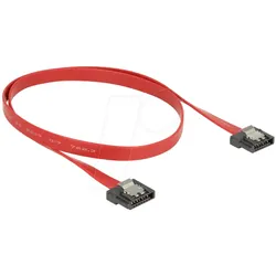 DELOCK 83835 - Kabel SATA FLEXI 6 Gb/s  50 cm rot Metall