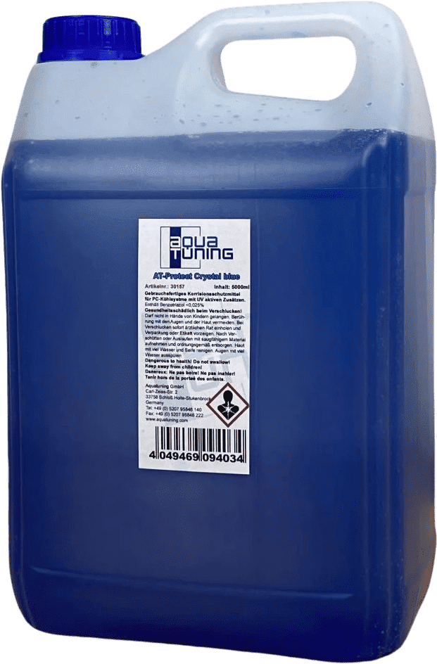 Aquatuning AT-Protect Crystal Blue Kanister 5000ml