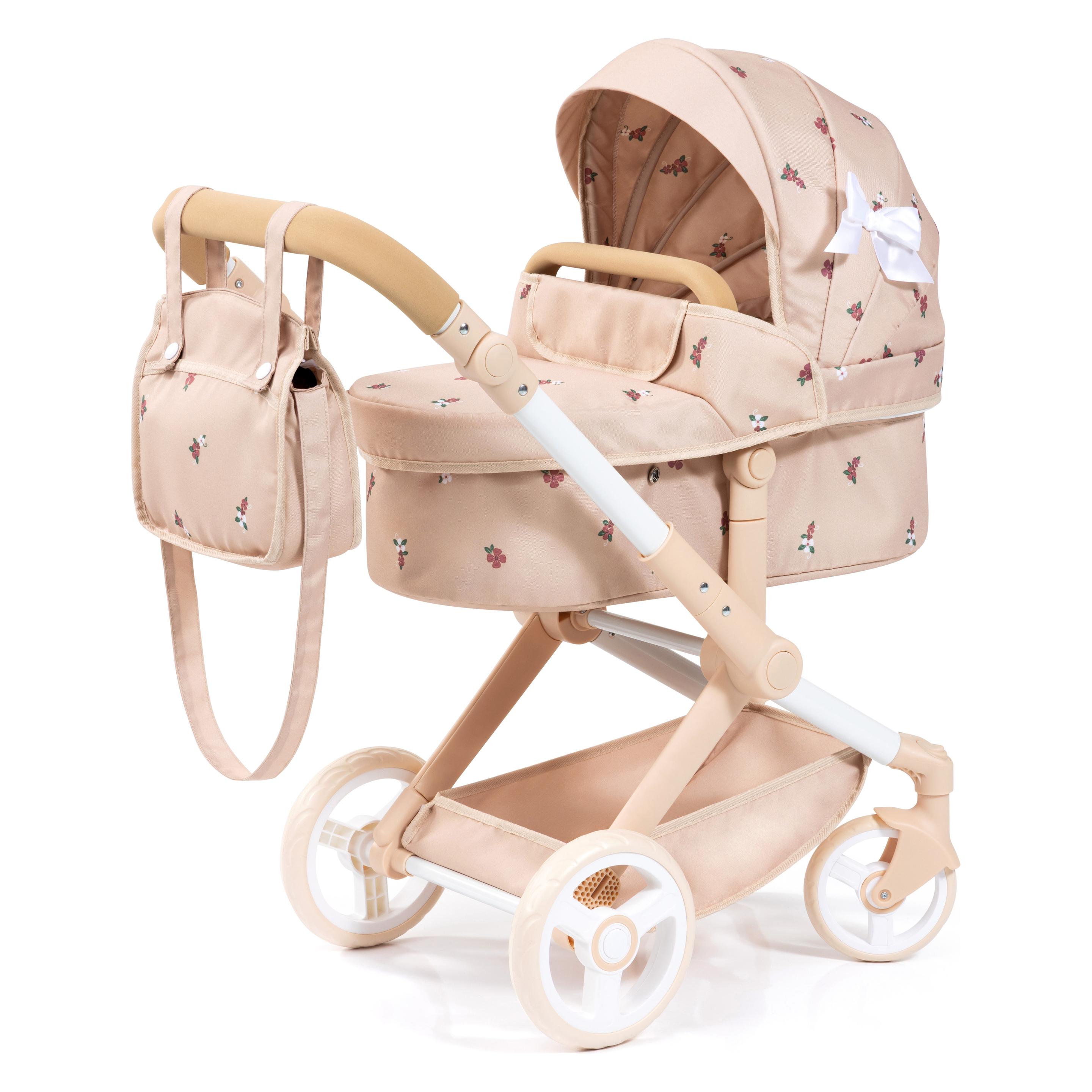 Bayer Kombi-Puppenwagen Xeo beige-rosé (17024AA)