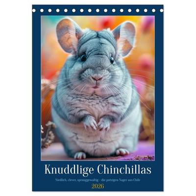 Waurick, K: Knuddlige Chinchillas (Tischkalender 2026 DIN A5