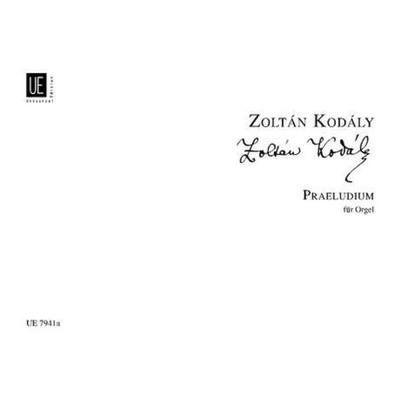 Kodály, Z: Praeludium aus: Pange Lingua. Für Orgel -