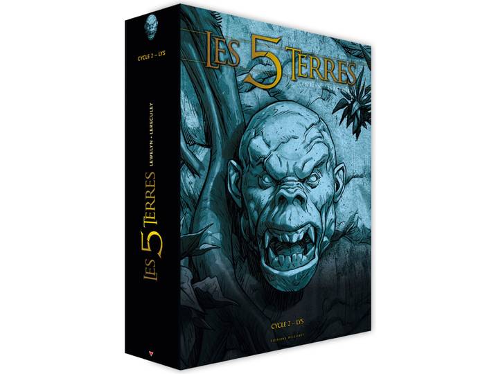 Les 5 terres - coffret cycle 2 : Lys (BD)
