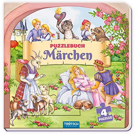 Trötsch Verlag - Trötsch Pappenbuch Puzzlebuch Märchen: Beschäftigungsbuch Entdeckerbuch Puzzlebuch - Preis vom 10.10.2026 11:48:34 h