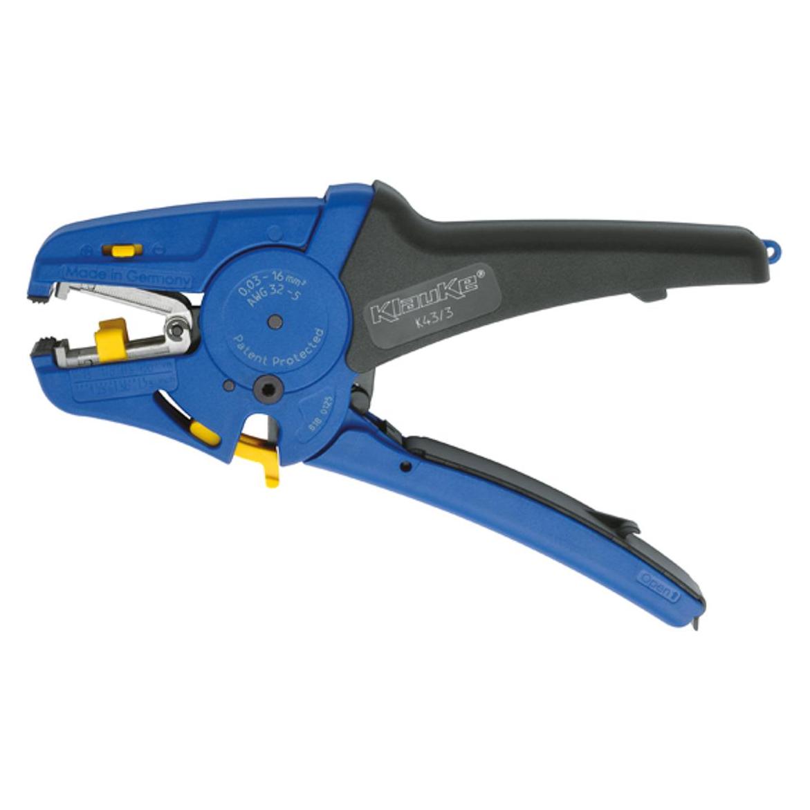 Klauke Cable stripping tool 0.03 - 16mm2, incl (200 mm) (K433)