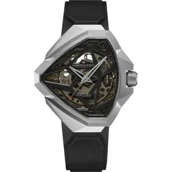 Hamilton Ventura Edge Skeleton H24635330 - schwarz - 51mm x 47mm