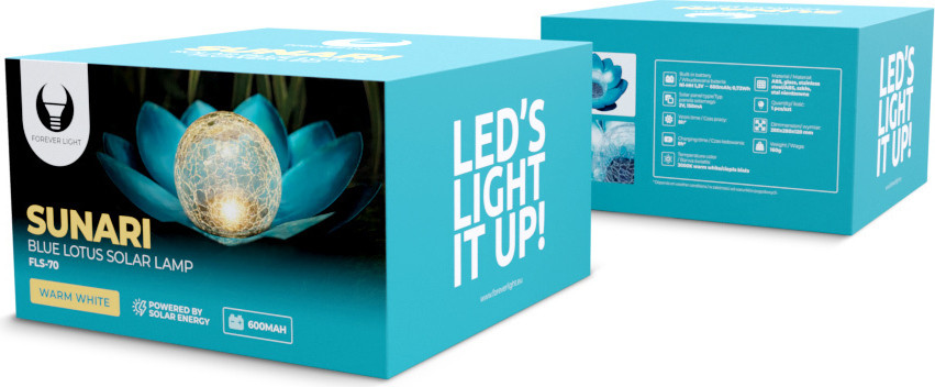 Forever Light Solar LED Tuinsfeerlamp Sfeerlicht Bol
