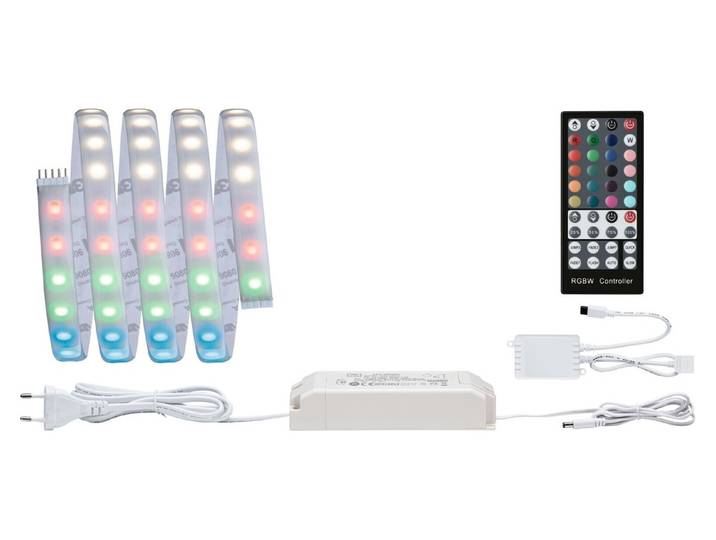 Paulmann MaxLED 1000 LED Strip Basisset 1.5m Rgbw beschichtet 18W 1000lm/m Rgbw+ 25Va