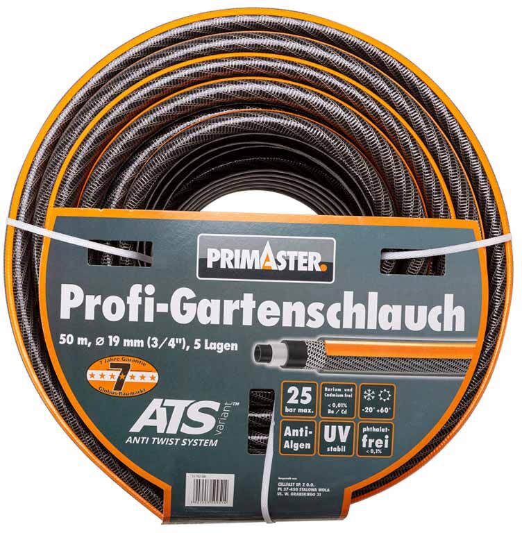 Primaster Profi-Gartenschlauch 50 m Ø 19 mm, (3/4)