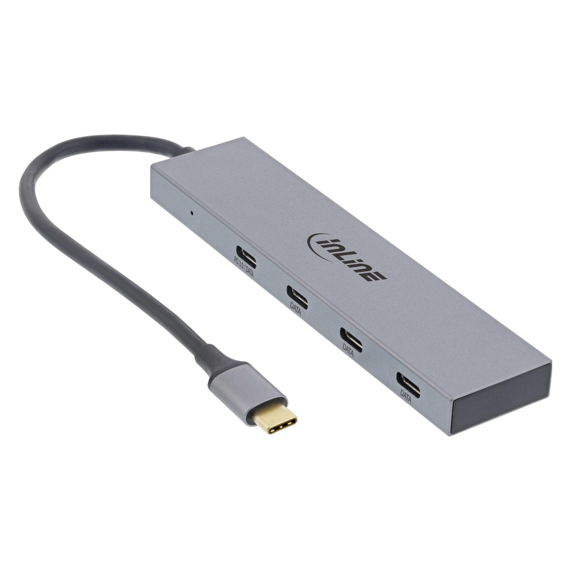 InLine 35392B (USB-C, 4 Ports) (35392B)