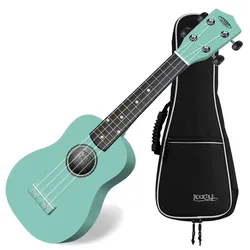 Classic Cantabile US-100 TQ Sopran-Ukulele Türkis Set inkl. Tasche