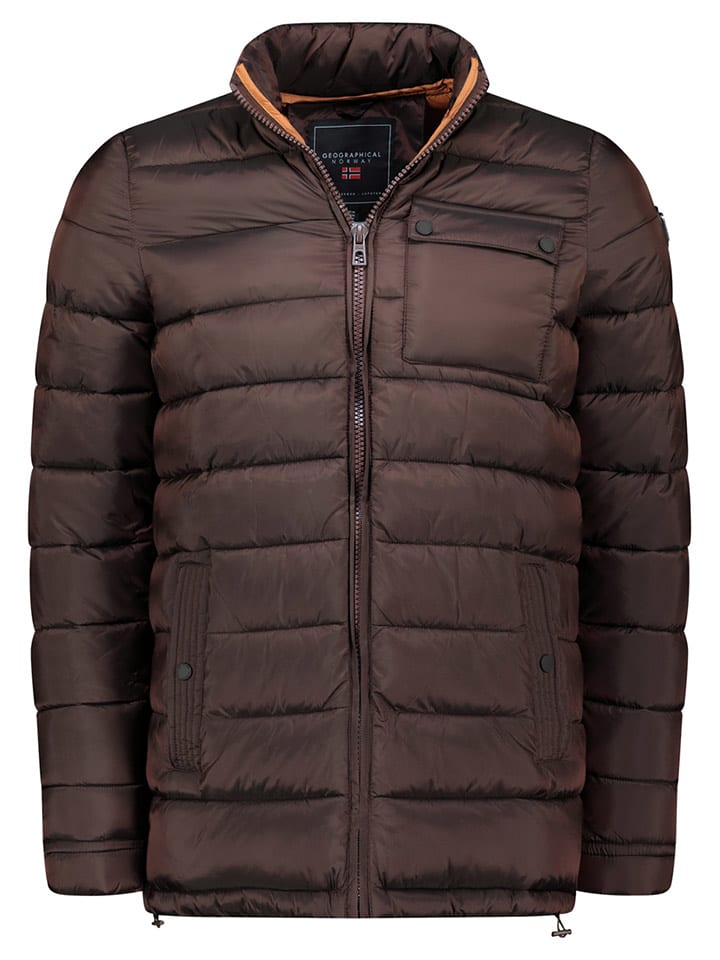 Geographical Norway Steppjacke "Bangkok" in Braun - XL