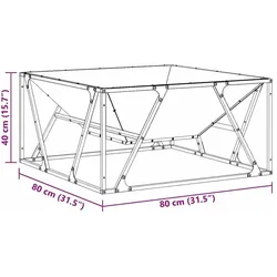 vidaXL, Feuerschale, Meltenwald (80 cm)