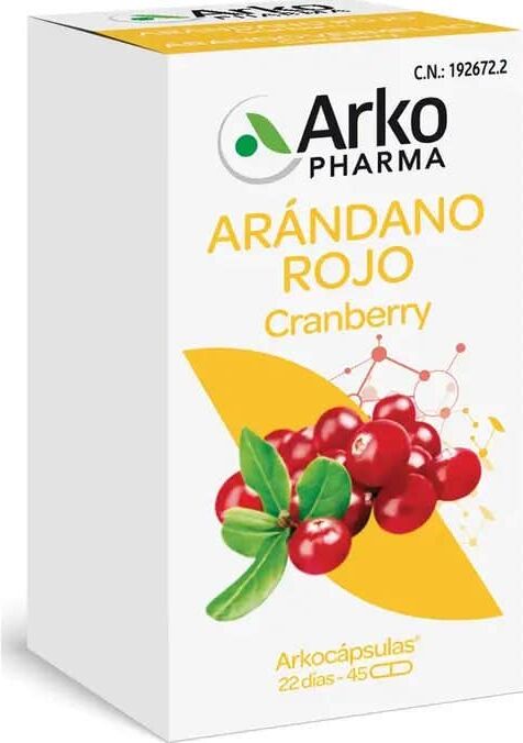 Arkopharma Arkocápsulas Arándano Rojo BIO 45caps