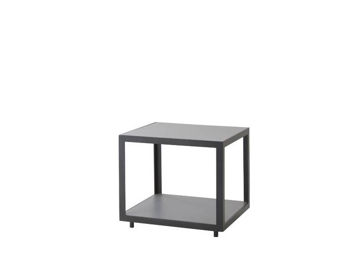 Cane-line Table d appoint Level Light grey céramique-lave gris'