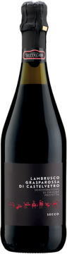Lambrusco Grasparossa di Castelvetro - Tradizione Secco - Cantina Settecani - 0.75L Emilia-Romagna