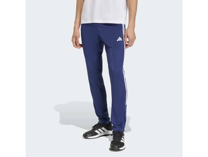 Sporthose ADIDAS PERFORMANCE WE ALLSET 3S PT Gr. XXL, blau (dunkelblau, weiß, normal, gr.), Hosen, Herren, XXL, N-Gr, Obermaterial: 100% Polyester, Sporthose, Trainingshose, Climacool, reguläre Passform