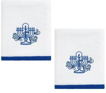 Avanti Linens Avanti Menorah 2-Pack Hand Towel Set - Hand Towel 2 Pack