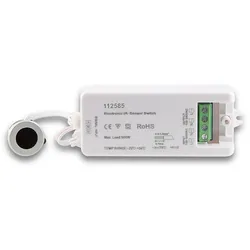 ISOLED Wisch-Schalter mit Sensorkopf, Silber, Wischdistanz 6cm, 230V, 500VA ISO-112585