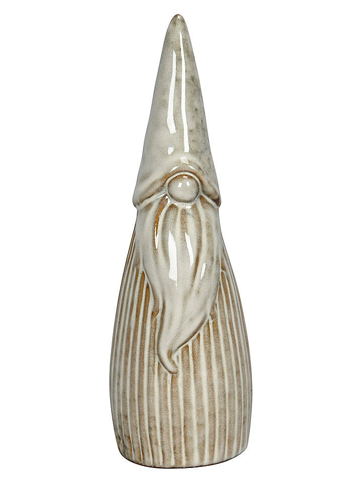 POSIWIO Dekofigur "Wichtel" in Creme/ Braun - (H)19 cm - onesize