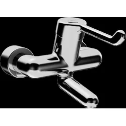 HANSA HANSAMEDIPRO protec Waschtischarmatur, Ausladung 171 mm, Sicherheitshebel, chrom, 02542202