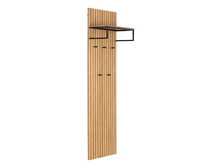 Garderobenpaneel Eldredge 51 x 170 x 28cm Braun/Braun