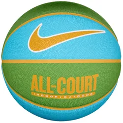 NIKE Everyday All Court 8P Indoor/Outdoor Basketball 455 - baltic blue/university gold/white/university gold 7