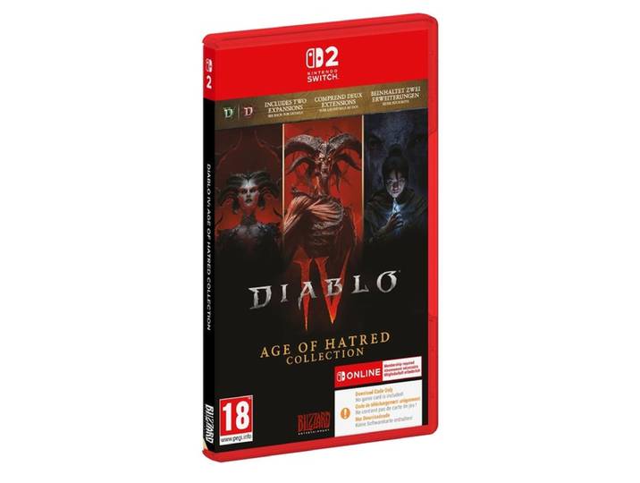 Diablo IV: Age of Hatred Collection (Code in a Box) (NINTENDO SWITCH 2)